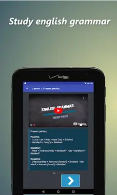 English Simple Grammar Level I android App screenshot 0