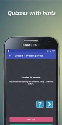 English Simple Grammar Level I android App screenshot 3